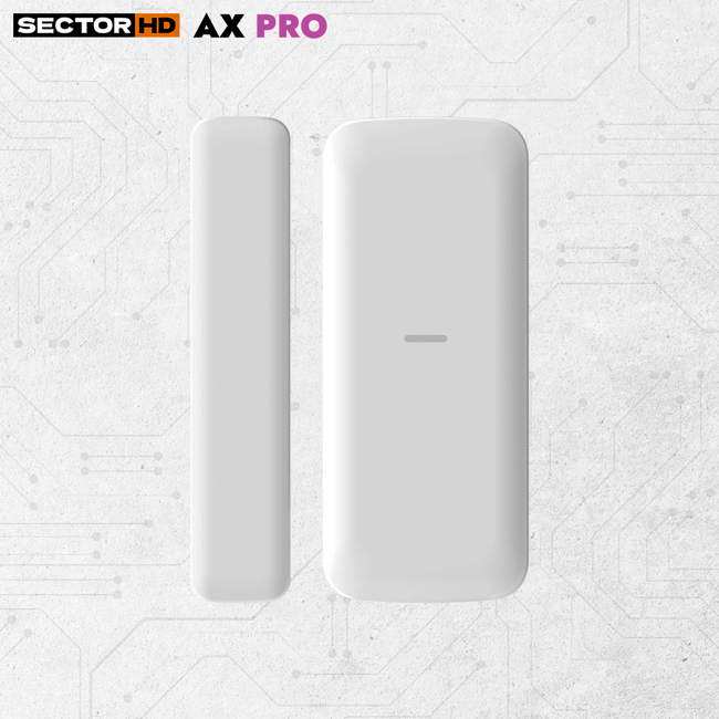 СМК-датчик беспроводной slim (DoorSlim) AX PRO DS-PDMCS-EG2-WE